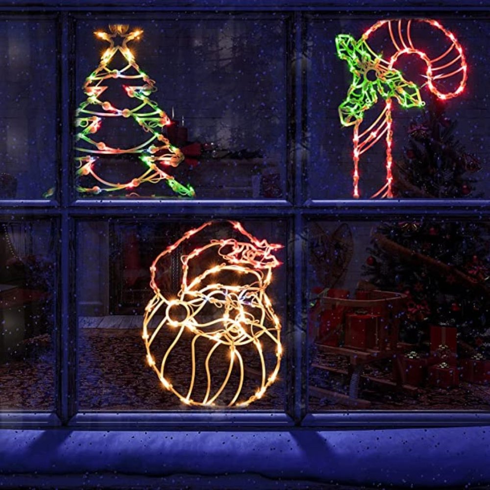Window Light Decor - 2 silhouettes